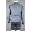 Men's fleece coat without hood